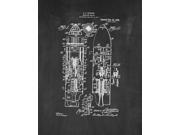 Magazine rocket Patent Art Chalkboard