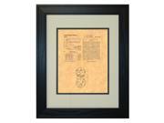 Soccer Ball And Method Of Making Same Patent Art Print in a Solid Pine Wood Frame