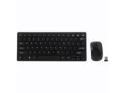 New Mini 03 2.4G DPI Wireless Keyboard and Optical Mouse Combo Black for Desktop