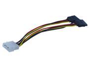 4Pin Molex to 2X 15Pin Serial ATA SATA Adapter Power Cable Buy 2 Get 1 Free