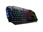 Colorful Illuminated Breathing light Backlight USB Wired PC Gaming Keyboard K5
