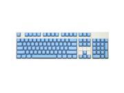 Max Keyboard ANSI 104 key Cherry MX Replacement Keycap Set 6.25x Blue Blank
