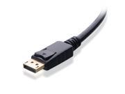 Cable Matters Gold Plated DisplayPort to DisplayPort Cable 10 Feet Black