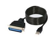 Printer Cable Adapter USB to Parallel IEEE 1284 CB CN36 Sabrent