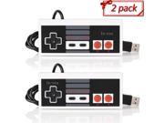 2X Classic Wired USB Game Controller Gamepad for Nintendo NES PC Windows Mac