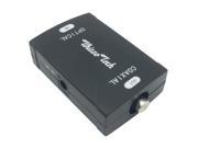 TOSlink Optical to Coax S PDIF Coaxial Digital Audio Converter Dolby Digital DTS