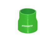 Mishimoto 2.25in. to 2.5in. Transition Coupler Green MMCP 22525GN