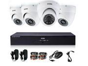 ZOSI 8CH P2P CCTV System Kit 2CH D1 6CH CIF Recording Home Security DVR with 4PCS 960H 1000TVL 24IR Indoor Day Night Color CMOS Cameras 65ft Night Vision Survei