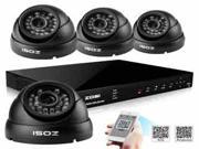 ZOSI 8 CH D1 DVR Recording Home Security System HDMI Jack 4PCS 960H 1000TVL IR Outdoor IP66 Surveillance CCTV Waterproof Camera Kit Black Color