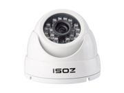ZOSI 1 3 1000TVL 960H Security Surveillance CCTV HD Camera Had IR Cut 3.6mm Lens Outdoor Weatherproof Day Night Vision 65ft Distance White
