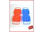 Egg Carrier With 6 Cavity Outdoor Equipment Camping Picnic Egg Box Case holder carrier