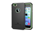 iPhone 6 6s Rugged Case ZeroLemon Protector Series Rugged Case PET Screen Protector for iPhone 6 6s 4.7? Fits All Versions of iPhone 6 6s –Green Black