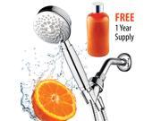 HotelSpa® Fusion Vitamin C Chlorine Removing Handheld Shower with Hose