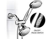 HotelSpa® 42 Setting 3 Way Shower Combo with Pause Switch