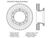 Centric Brake Rotor 120.75007 Centric Brake Rotor 120.75007