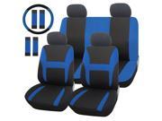 Adeco 13 Piece Car Vehicle Protective Seat Covers