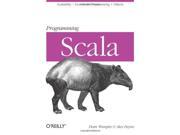 Programming Scala Scalability = Functional Programming Objects Animal Guide