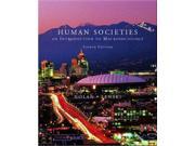 Human Societies An Introduction to Macrosociology