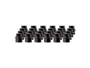 24 New Black Plastic Wheel Lug Nut Caps Replaces GM 9593028 9593228