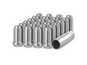 24 Chrome 1/2-20 Closed End Duplex XL Spline Lug Nuts for Aftermarket Wheels 24 Chrome 1/2-20 Closed End Duplex XL Spline Lug Nuts for Aftermarket Wheels