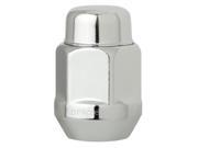 One (1) Chrome 7/16-20 Closed End Bulge Acorn Lug Nut - Cone Seat - 13/16 One (1) Chrome 7/16-20 Closed End Bulge Acorn Lug Nut - Cone Seat - 13/16