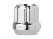 One (1) Chrome 12x1.5 Open End Spline Tuner Lug Nut for Aftermarket Wheels One (1) Chrome 12x1.5 Open End Spline Tuner Lug Nut for Aftermarket Wheels