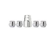 Chrome Wheel Locks 1/2-20 Open End Bulge Acorn 3/4 & 13/16 Locking Lug Nuts Chrome Wheel Locks 1/2-20 Open End Bulge Acorn 3/4 & 13/16 Locking Lug Nuts