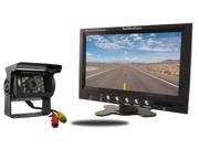 Tadibrothers 7 Inch Monitor and a 120 Degree CCD Mounted RV Backup Camera RV Backup System