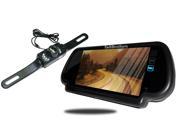 Tadibrothers 7 Inch Mirror with License Plate Backup Camera