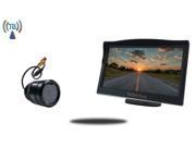 Tadibrothers 7 Inch Monitor and a Wireless 120 Degree Bumper Backup Camera RV or Car Backup System