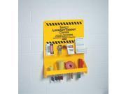BRADY LC503E Safety Lockout Tagout Center Red Wht