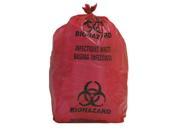 Biohazard Bag Red 5 gal. PK200 3UAF4