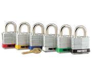 Lockout Padlock Keyed Different Blue 9 32In. Dia.