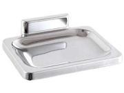 2VAL8 Soap Dish Silver 1 1 2x3 7 8x3 1 8In