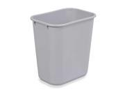 15 1 4 Open Top Trash Can Rubbermaid FG295700GRAY