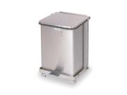 12 Step On Trash Can Rubbermaid FGST7SSPL