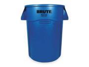 RUBBERMAID FG264360BLUE Utility Container 44 gal. Plastic Blue