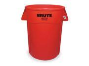 RUBBERMAID FG264360RED Utility Container 44 gal. Plastic Red