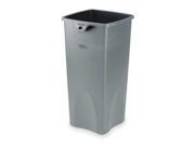16 1 2 Open Top Trash Can Rubbermaid FG356988GRAY