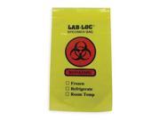 Specimen Transfer Bag Yellow LAB20609YE