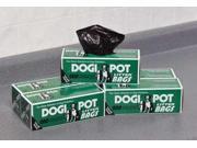 DOGIPOT 1402 30 Pet Waste Bag Dark Green 13 In. L PK30