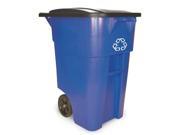 29 Mobile Recycling Container Rubbermaid FG9W2773BLUE