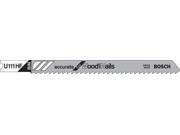 BOSCH U111HF Jigsaw Blade U Shank 4 In. L PK 5