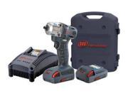 INGERSOLL RAND W5151P K2 Cordless Impact Wrench Kit 20.0V 1 2 in.