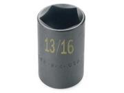 SK PROFESSIONAL TOOLS 85666 Impact Socket 1 In Dr 2 1 16 In 6 pt G4423641