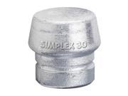 Soft Face Replaceable Hammer Tip Silver Halder Simplex 3209030
