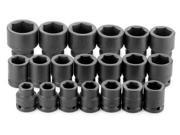 SK PROFESSIONAL TOOLS 84419 Impact Socket Set 3 4 In Dr 20 pc G4418757