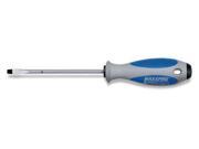 KNIPEX 9T 53108 Screwdriver Slotted 1 4 In Round