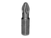 Screwdriver Bit, #3 Point, 1/4 in Shank Screwdriver Bit, #3 Point, 1/4 in Shank