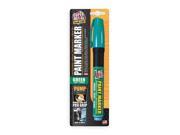 SUPER MET AL MARKER 04037 Pump Action Paint Marker Fiber Tip Green